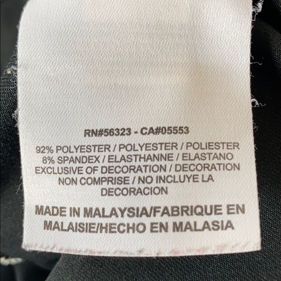 A: Nike Dry-Fit Black Active wear Wide Capris Leg Womens M - Picture 6 of 8